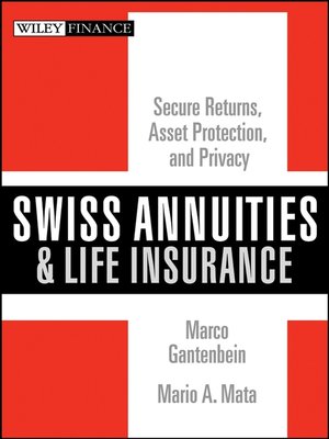 cover image of Swiss Annuities and Life Insurance